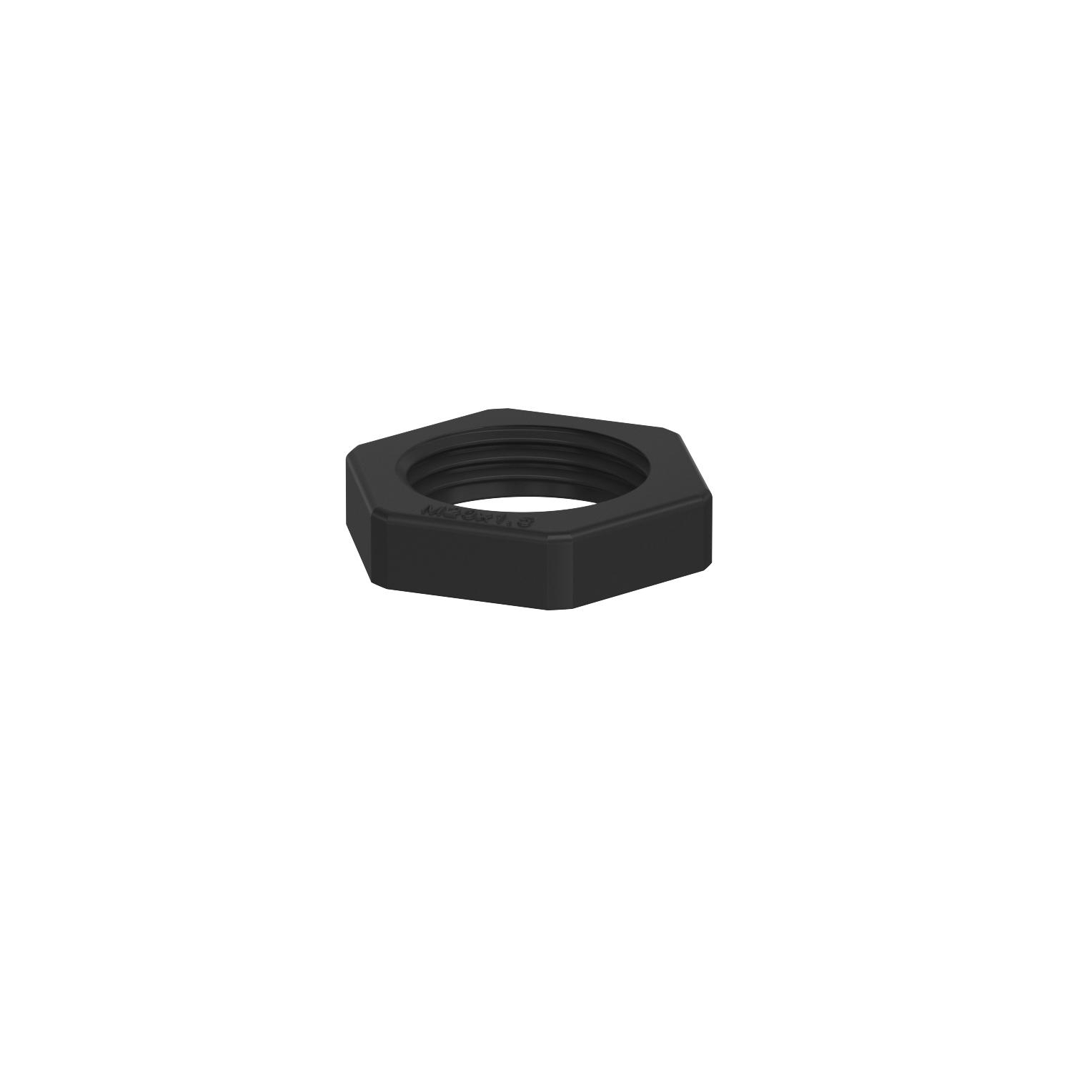 Porca M20, PA, preto - 2049082 - Obo Bettermann