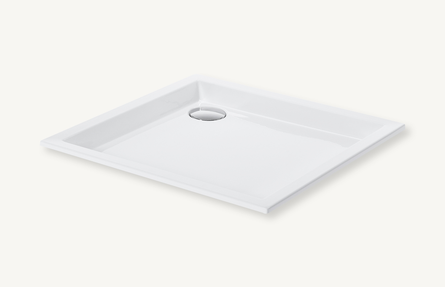 Base de Duche EASYHELP Cuba 4,5cm - Branca - ASD Banho