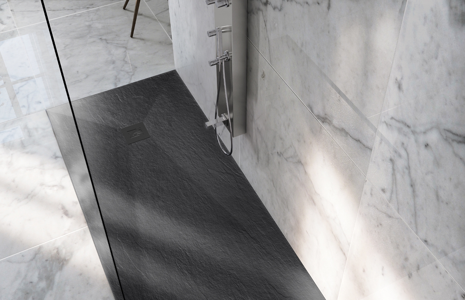 Base de Duche PLANSTONE - ARDOSIA - ASD Banho