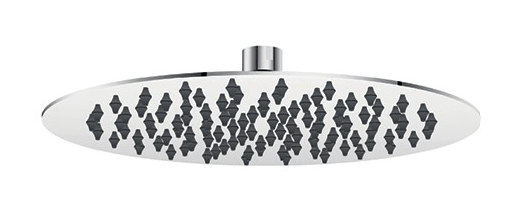 Chuveiro Teto Ultra Fino 250*2Mm Inox Cilíndrico ASM Taps