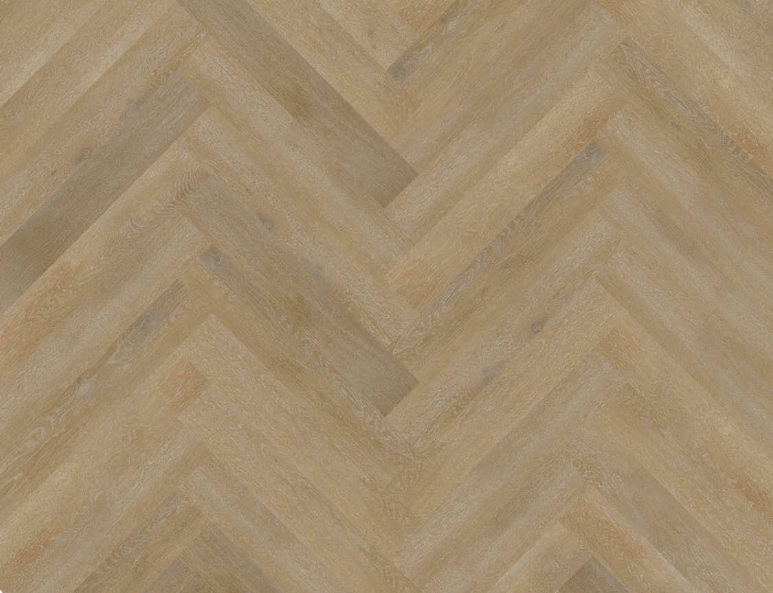 Pavimento Vinílico LVT - aplicação colado - Sistema Glue Down 55 (GD55) - Herringbone &Chantilly - Série Contours - Aspecta