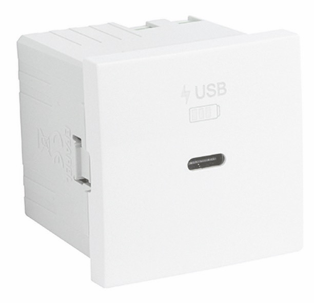 Carregador Usb Tipo C Power Delivery 30W-2Mód Mec 45 Un Efapel