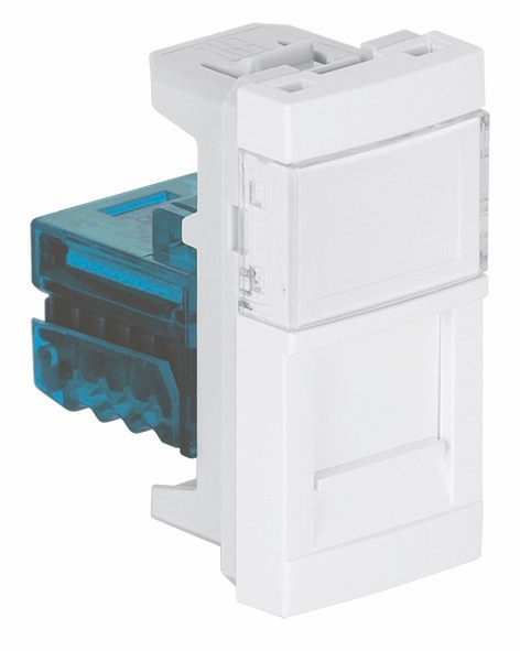 Módulo C/Conetor Rj45 Mec 45 Un Efapel Engatar (encaixe rápido)