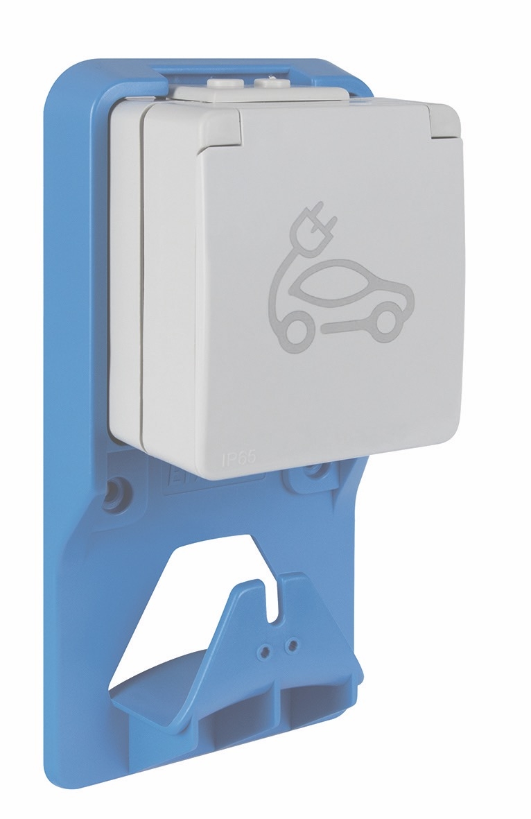 Tomada Francesa Saliente P/ Carregamento Ve Brico Ac. Inst. Elét. Emb Efapel