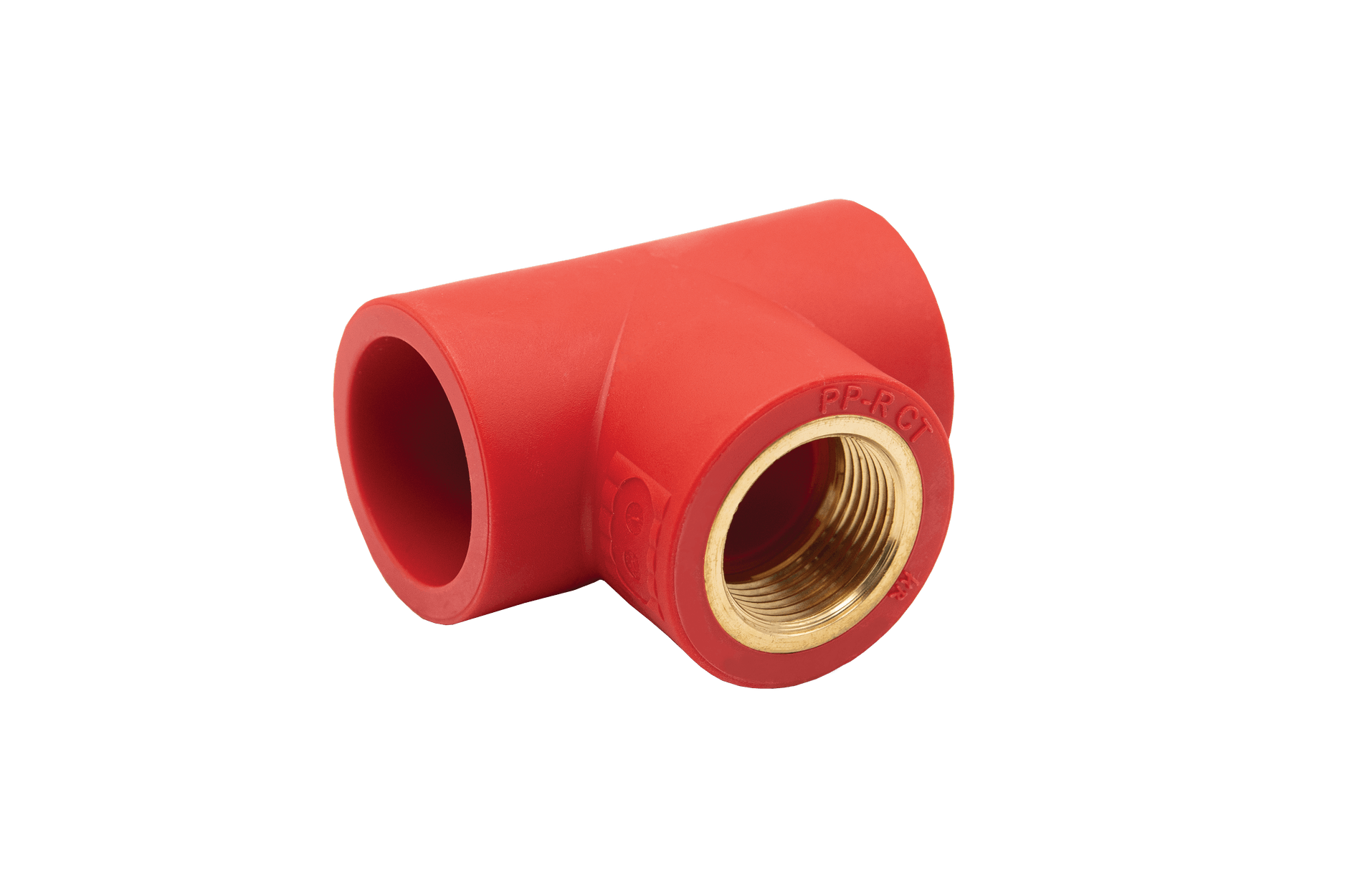 TÊ FÊMEA REDFIRE - PP-R125 VERMELHO HELIROMA