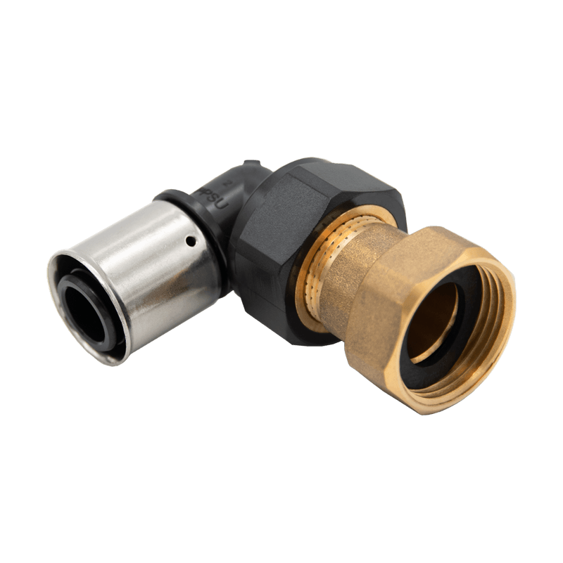 JOELHO C/ PORCA SOLTA KLIMAPRESS - PPSU LEAD FREE HELIROMA