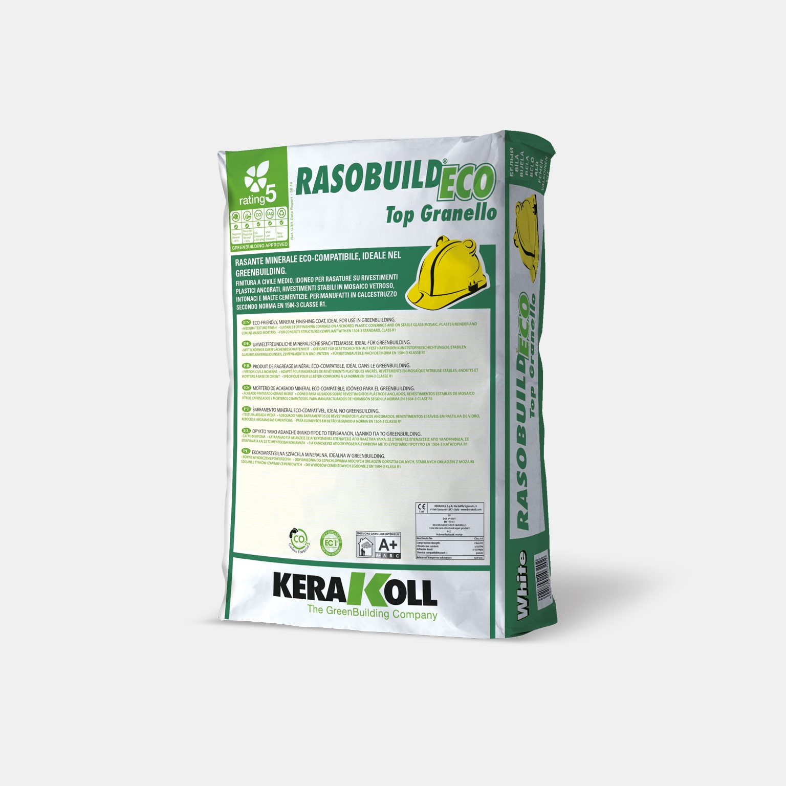 RASOBUILD ECO TOP GRANELLO Branco