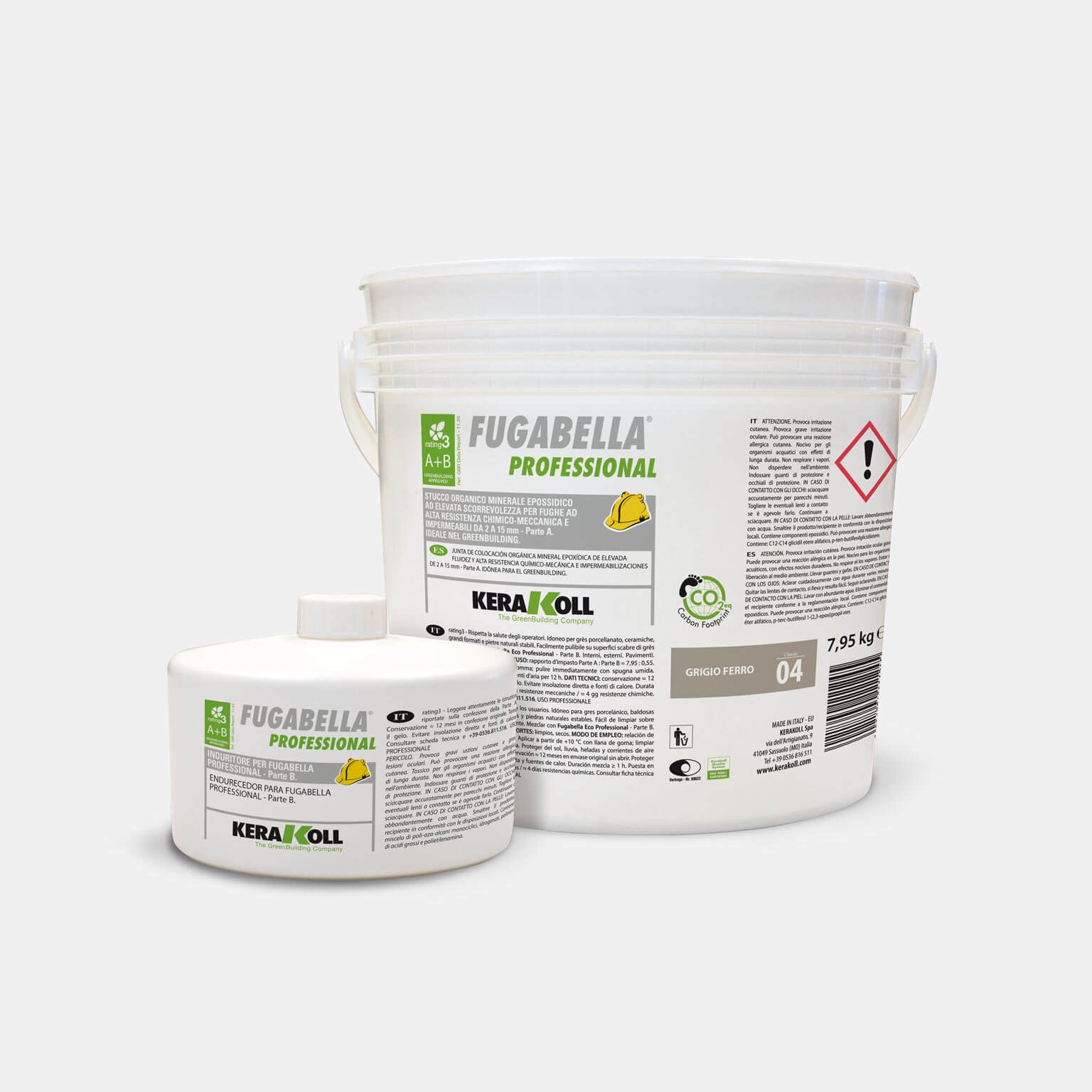 FUGABELLA PROFESSIONAL (Parte A) Cinza Ferro - 04