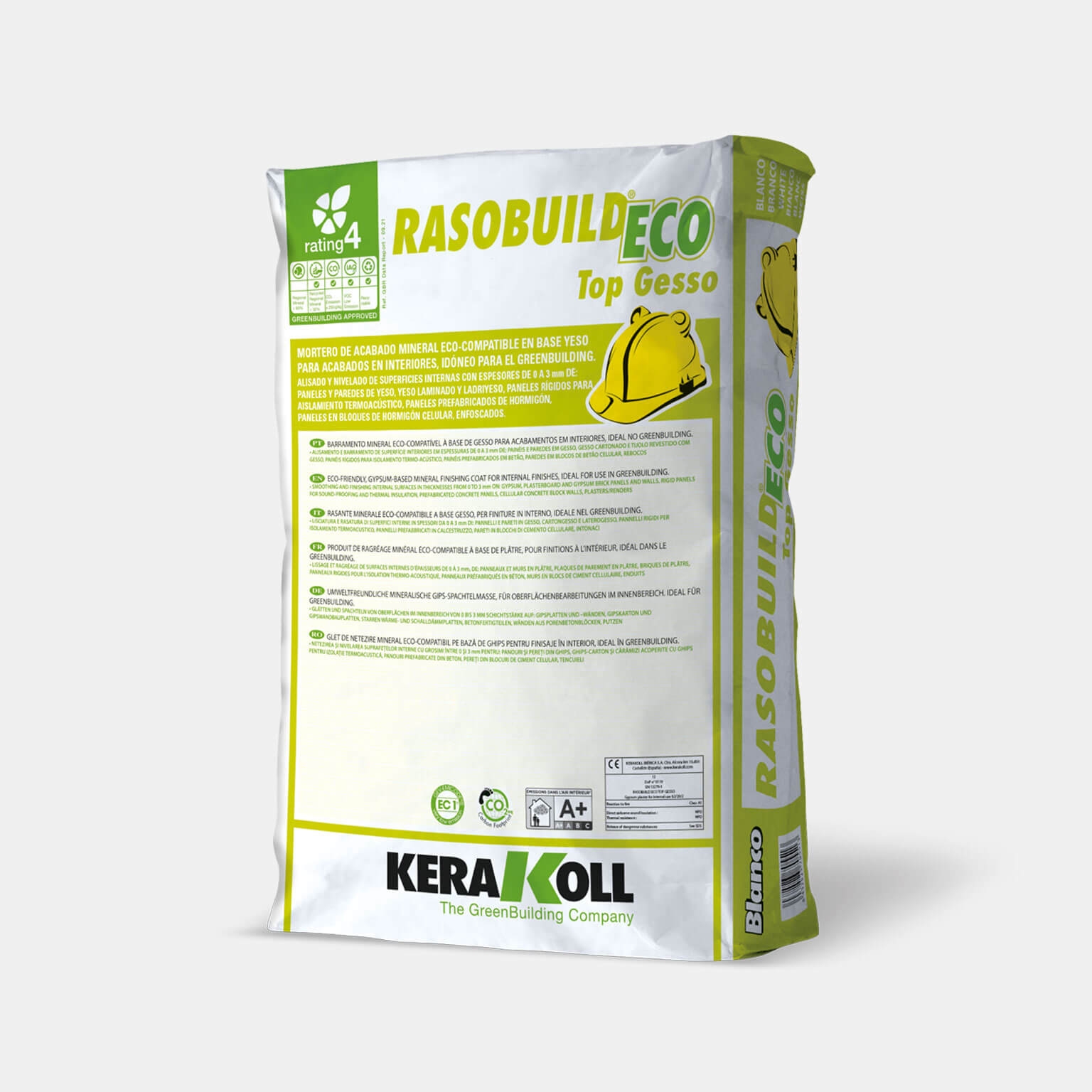 RASOBUILD ECO TOP GESSO Branco