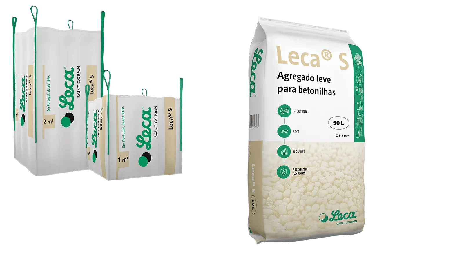 Agregado de argila expandida Leca® S