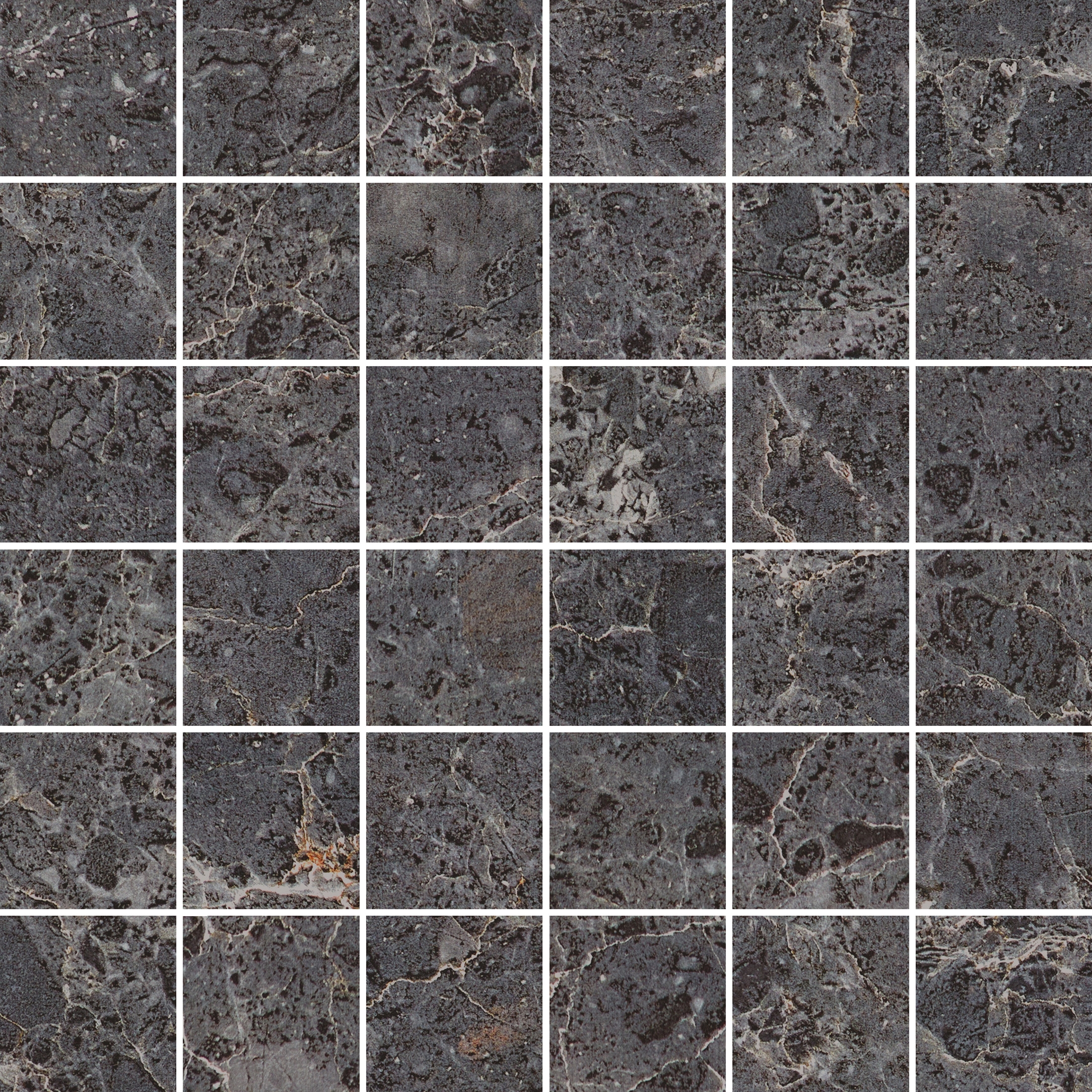 Grés Porcelânico Bedrock Decorado - Colado em Rede 297x297x10.5 Mate Grespor