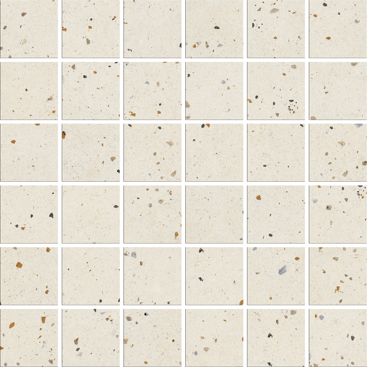 Grés Porcelânico Veneziani Decorado - Colado em Rede 297x297x9.2 Mate Grespor