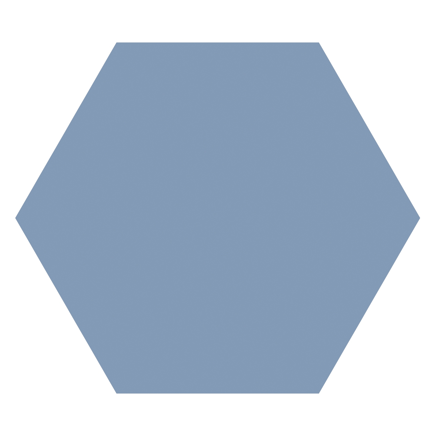 Grés Porcelânico Pavigres 21 Hexagon Base prensada Pavigrés 21