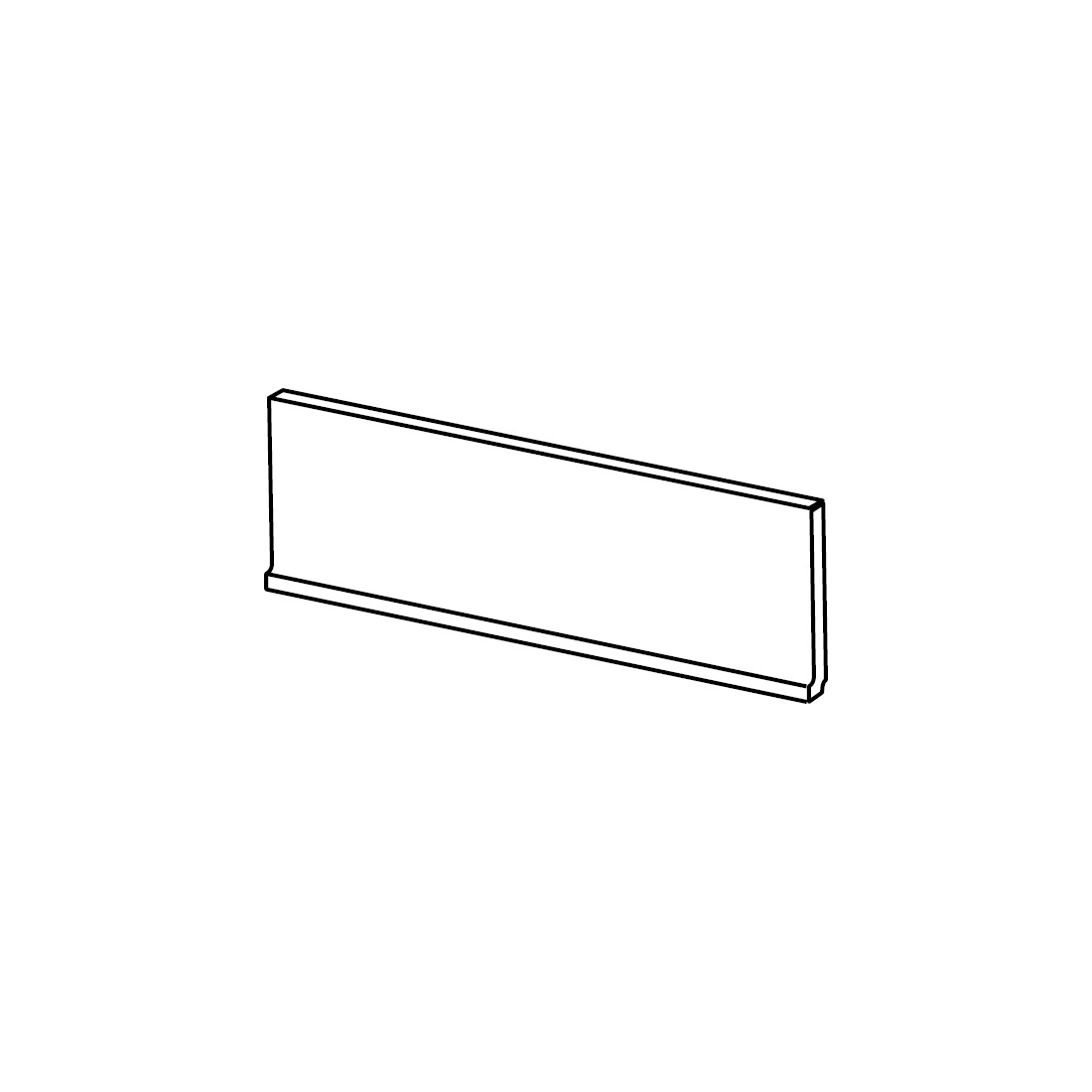 Rodapé sit-in Pavimento Pavigres 21 Uni 97x197x7.2 Mate Pavigrés 21