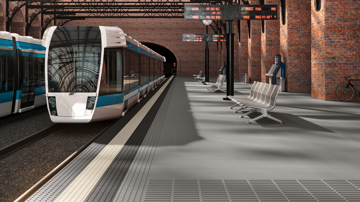 Táctil B Grés Porcelânico Uni Estanho 297x297x14 Táctil Pavigrés 21