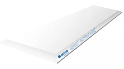 4PRO Activ'air BA 13 - Placa de gesso laminado standard de elevado desempenho com 4 bordos afinados - PLACO