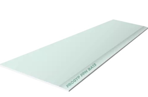 Progyp PPM BA- Placa de gesso laminado Placomarine - PPM (do tipo H1) Hidrofugas - PLACO