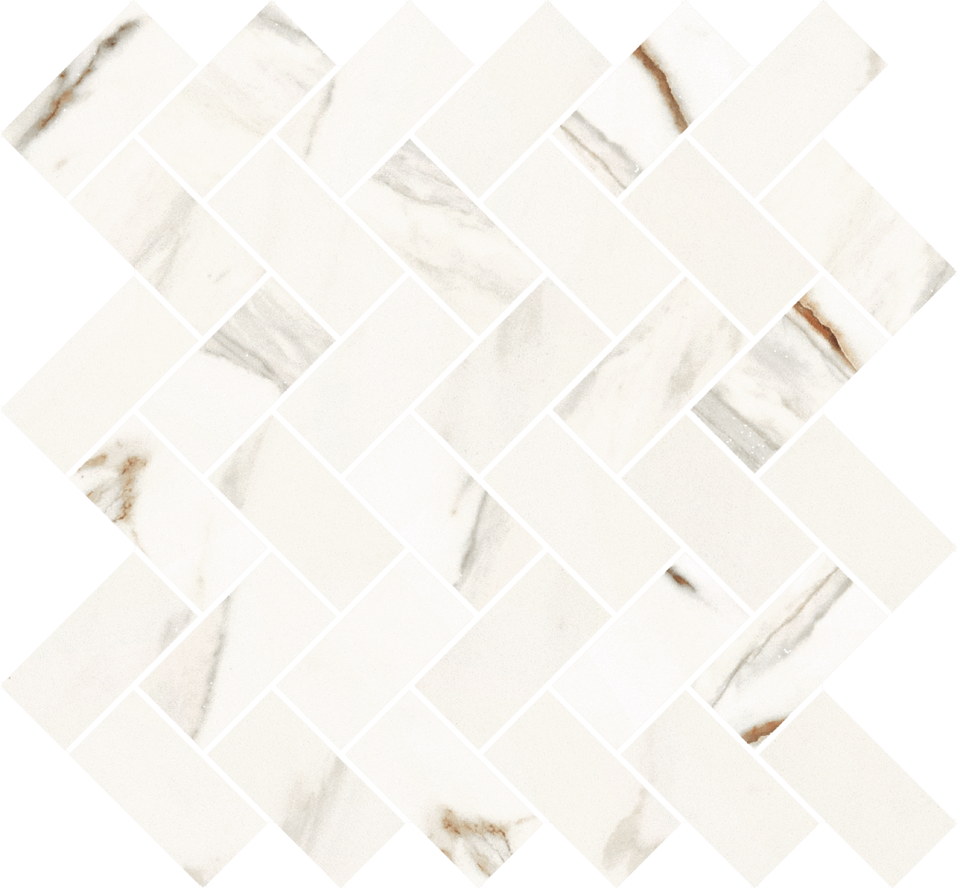 Monoporosa Calacatta Oro Herringbone Revigres