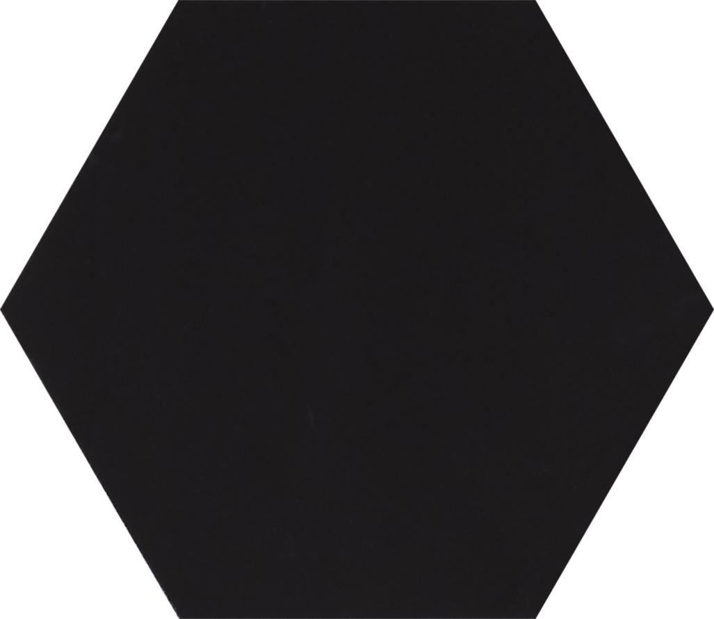 Monoporosa Preto Hexag Revigres