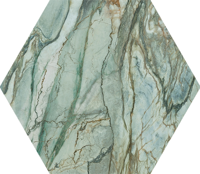 Porc. Esmaltado Rainforest Hexag Revigres