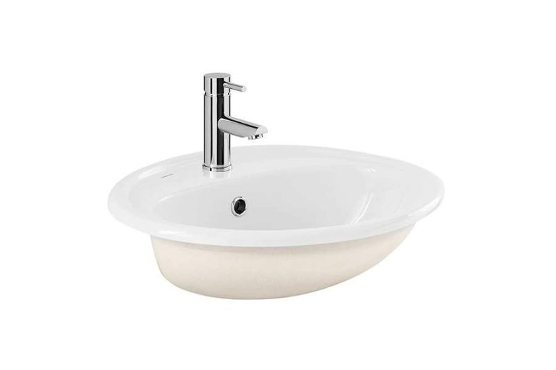 Lavatório Tejo 560x477x213 mm - Branco - Sanindusa