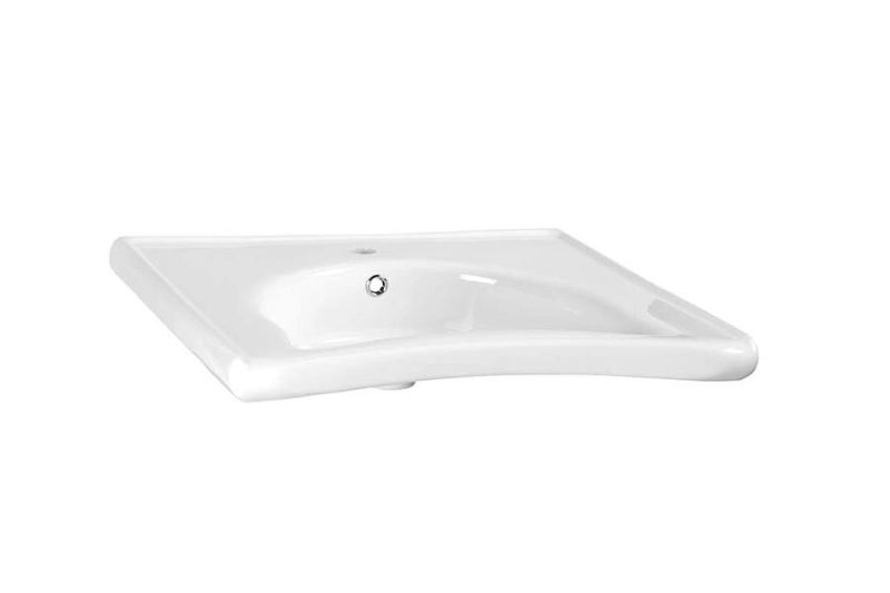 Lavatório suspenso New WcCare - 652x580x158 mm - Branco - Sanindusa