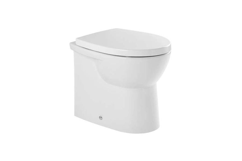 Sanita simples Easy DC fechada atrás - 504x348x394 mm - Branca
