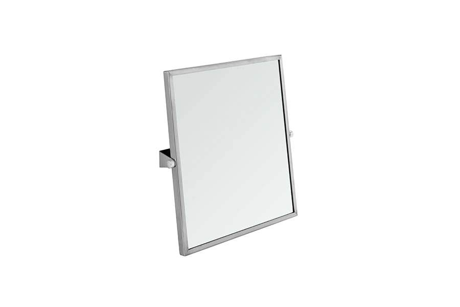 Espelho ajustável New WcCare Inox Escovado Sanindusa