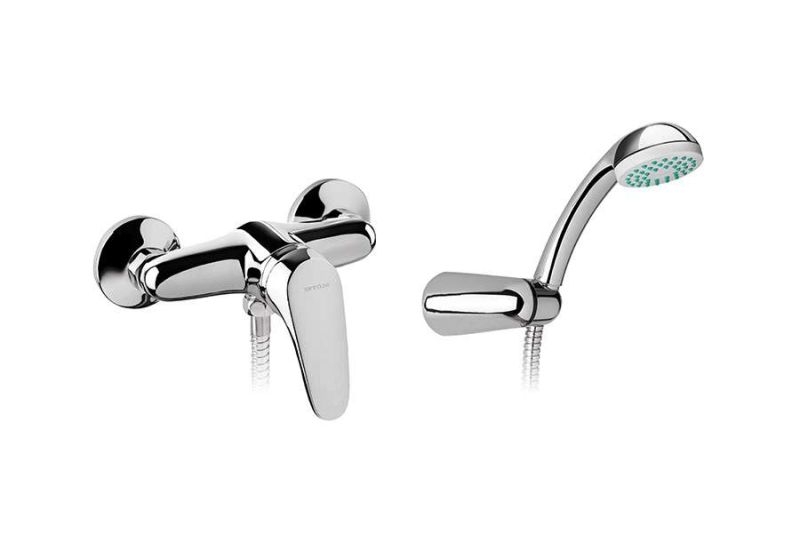 Misturadora De Duche Cetus Basic - Cromado - 150x215x110 mm - Sanindusa