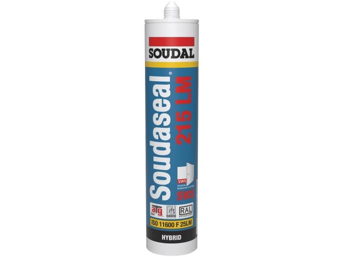 Selante de polímero híbrido para fachadas Soudaseal 215LM Soudal