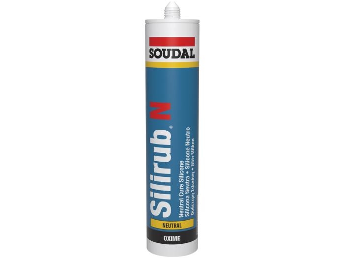 Selante de silicone para construção de cura neutra Silirub N Soudal