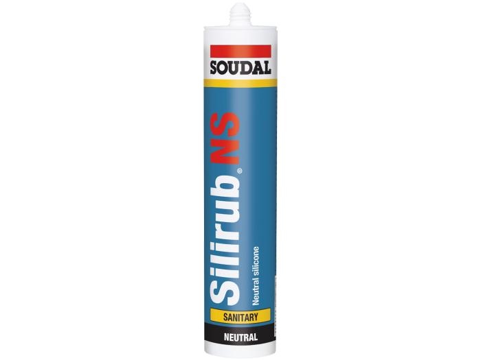 Selante de silicone sanitário de cura neutra Silirub NS Soudal