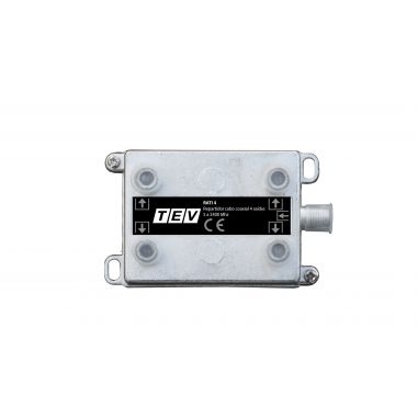 REPARTIDOR CABO COAXIAL 4 SAIDAS  5 A 2400 Mhz