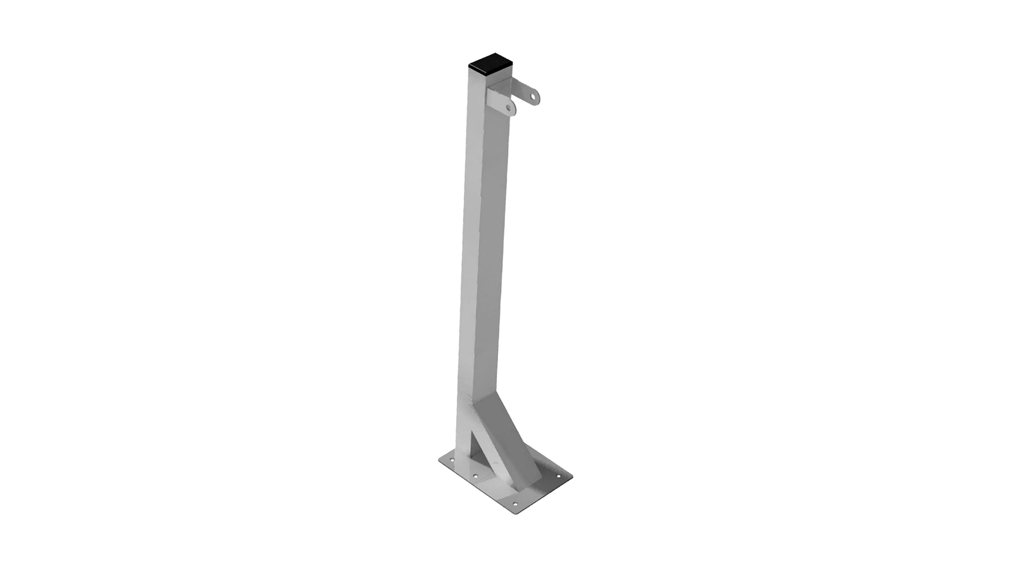 Pedestal Exterior de Fixação ao Chão
