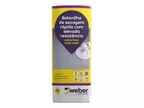 Weberfloor Base Rapid Betonilha de secagem rápida com elevada resistência