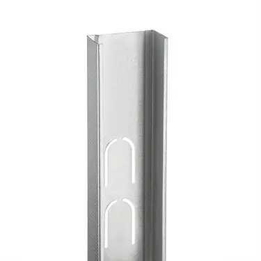 Montante em Perfil metálico em aço galvanizado, em forma de 'U' - PLACO