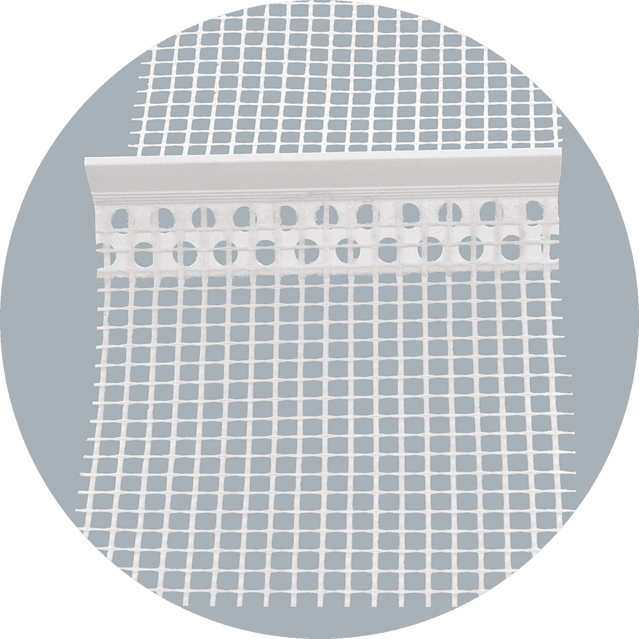 ISOVIT PERFIL DE PINGADEIRA EM PVC COM REDE