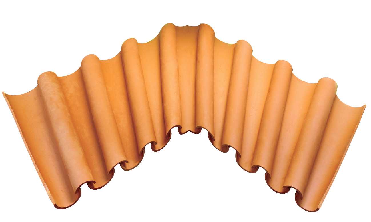 Telha Chaminé 12 Cm (Telha Base + Chaminé)  para cobertura em telha Marselha - SOTELHA