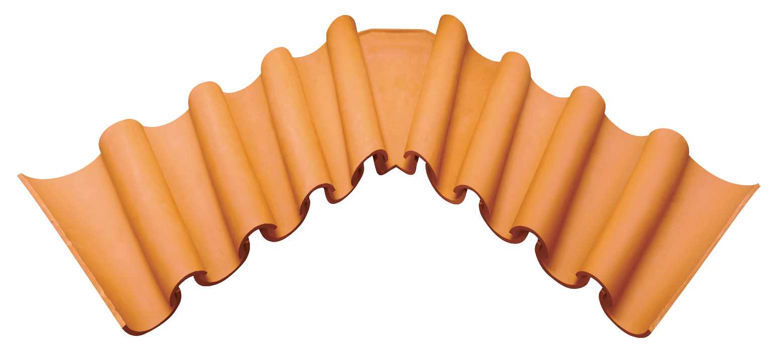 Canto Beiral 60 - 11 Pçs para cobertura em telha Canudo ou Árabe - SOTELHA