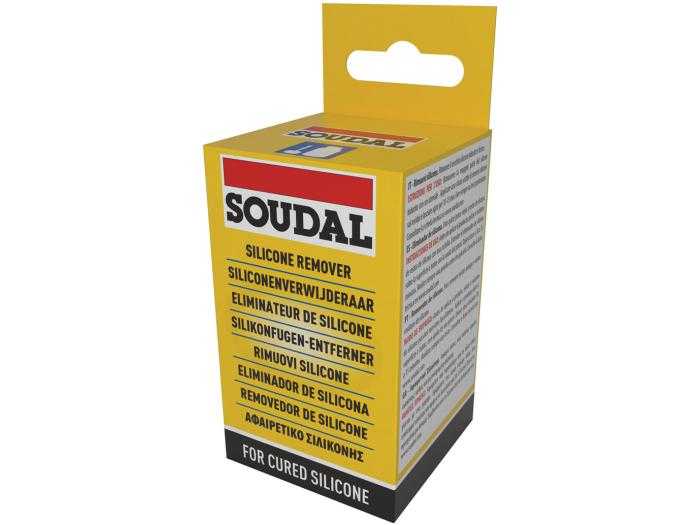 Produto de remoção de silicone Eliminador silicone curado Soudal