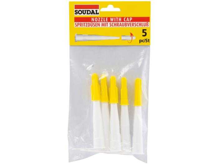 Aplicador de selantes Ponteiras para selantes Soudal