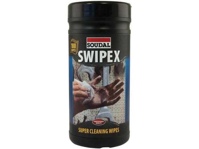 Produto de limpeza Toalhetes Swipex Soudal