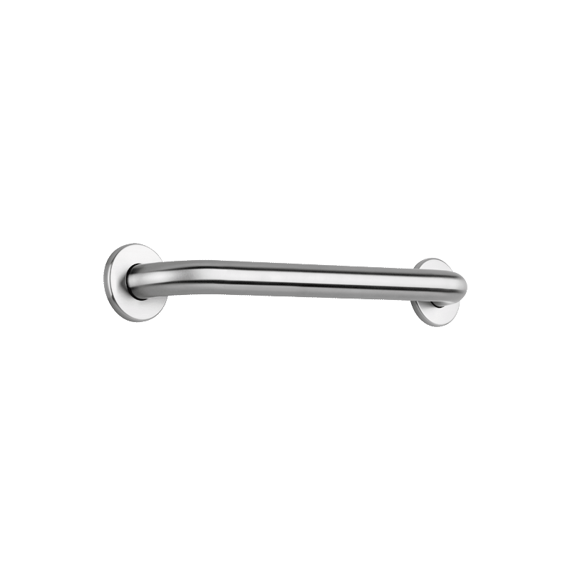 Barra de apoio reta Basic satinado, 400 mm Ø 32 - 400 - Inox 304 polido satinado - Ref:350504S - DELABIE