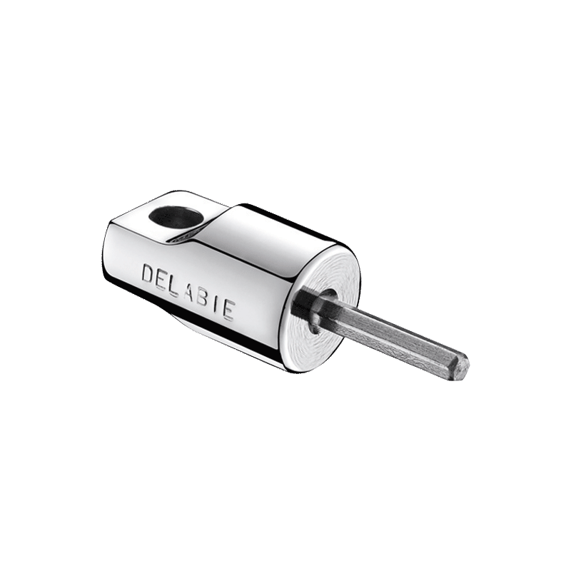Chave Allen cromada de 2,5 - 35 - Cromado - Ref:C282025 - DELABIE