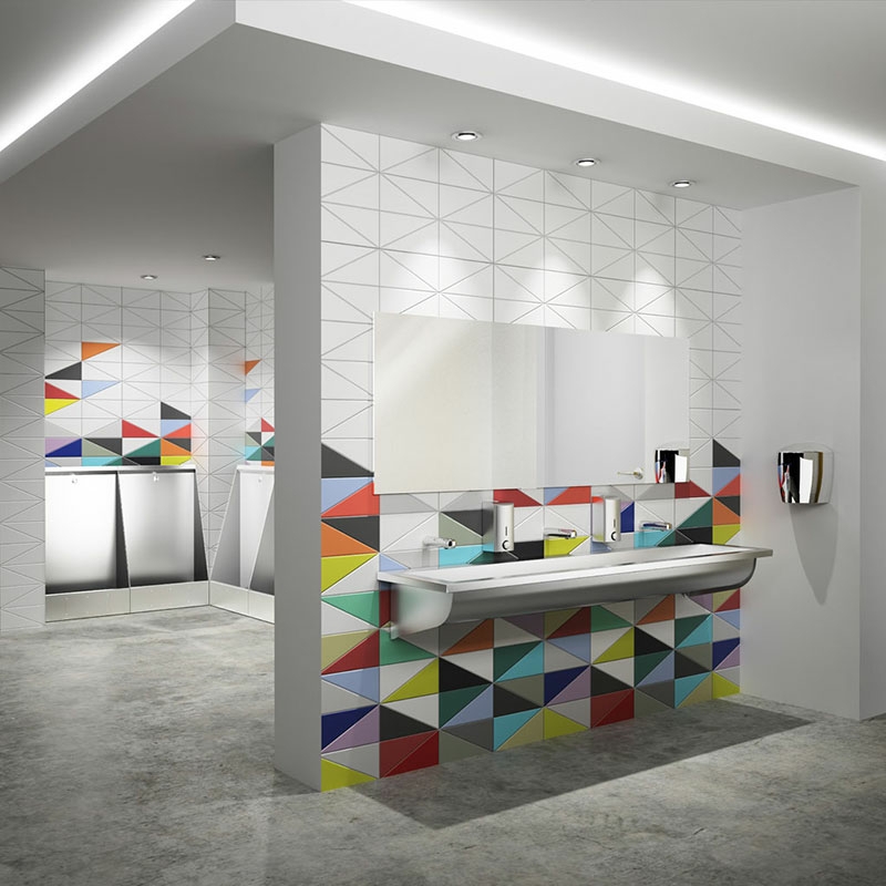 Doseador de sabão mural, 1 litro - 252 - 105 mm - Inox 304 polido satinado - Ref:510582 - DELABIE