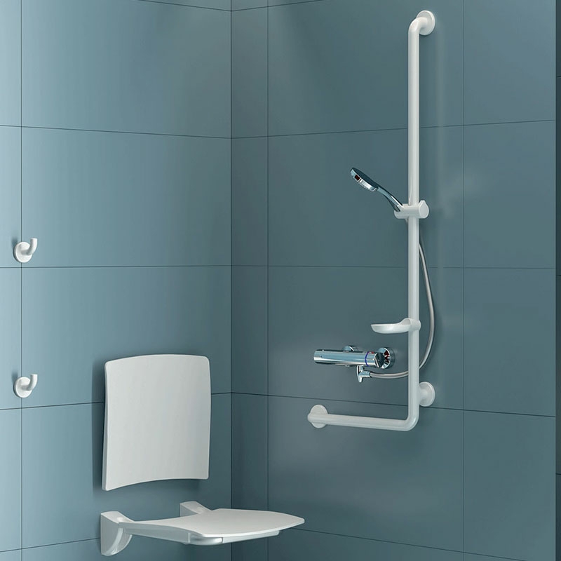 Flexível de duche SILVER - 0,85 - PVC liso - Ref:836T3 - DELABIE