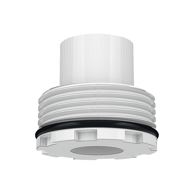 Saída higiénica BIOSAFE M16,5/100 - Hostaform® - Ref:922660 - DELABIE