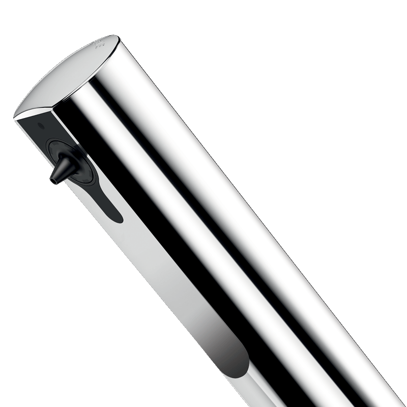 Doseador de sabão eletrónico de bancada TEMPOMATIC 4 - 333 (reservatório + ódulo eletrónico)x 115 o) - Inox 304 cromado - Ref:512036P - DELABIE