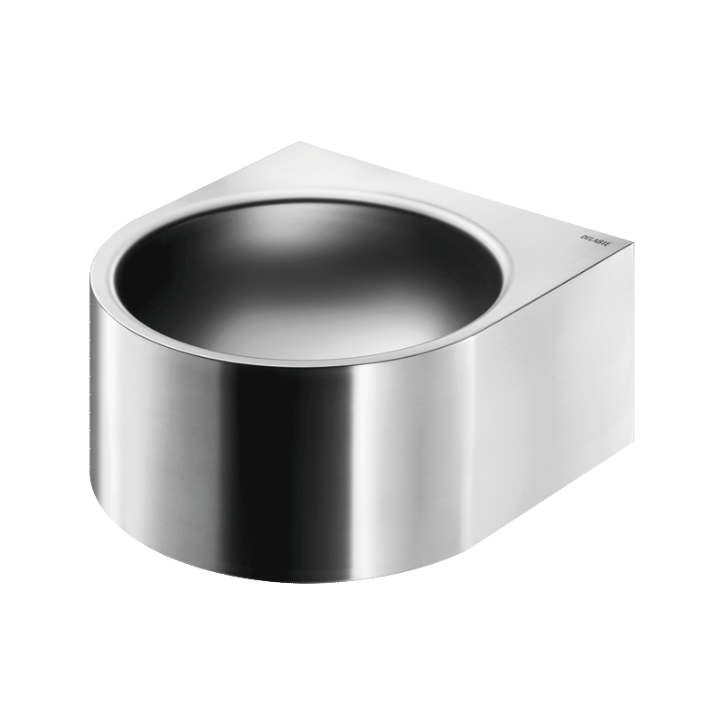 Lava-mãos mural FACIL - 195 x 360 x 390 mm - Inox 304 polido satinado - Ref:120800 - DELABIE
