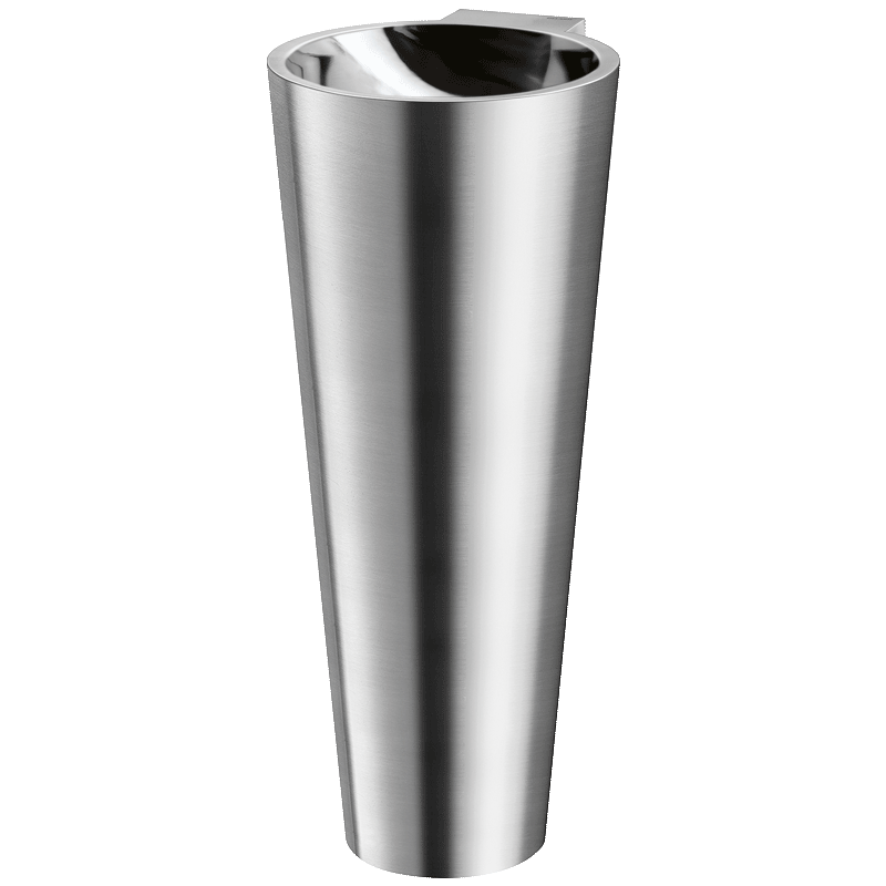 Lavatório de pousar ao pavimento BAILA - 830 x 375 x 430 mm - Inox 304 duplo acabamento - Ref:120172 - DELABIE